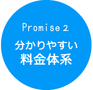 わかりやすい料金プラン